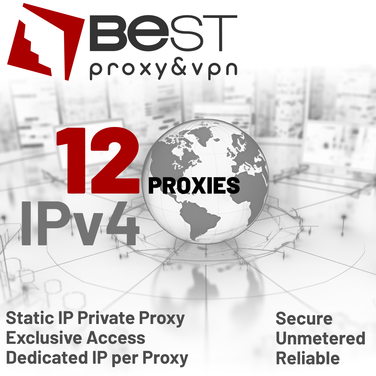 12 Private Proxies