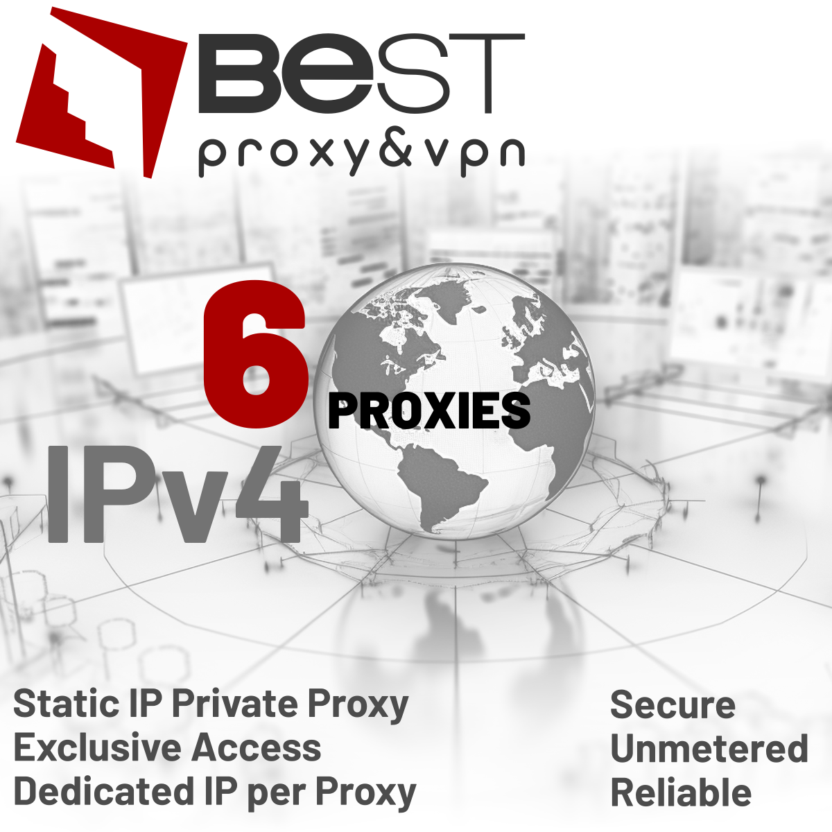 6 Private Proxies