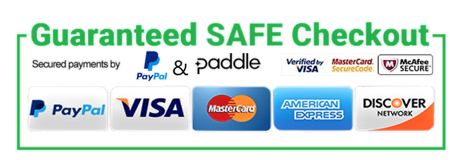 Secure payments trough Paypal and Paddle
